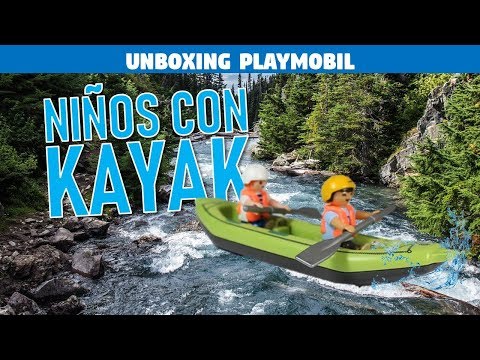 Unboxing Playmobil Niños con canoa-kayak 6892