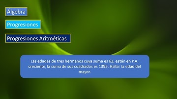 Álgebra - Progresiones - Progresión Aritmética - Problema 27