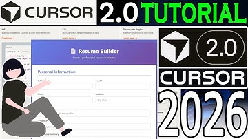🤯 I built a Complete Resume Builder WebApp using Cursor 2.0 [ 2026 ] Cursor AI Code Editor Tutorial