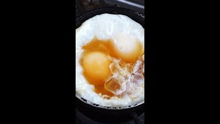 India&#39;s Best Half Egg Fry || Delicious Egg Half Fry || Indian Street Food # shorts