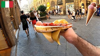 AM INCERCAT CELE MAI BUNE SANDWICH-URI SI INGHETATE DIN FLORENTA (ITALIA)