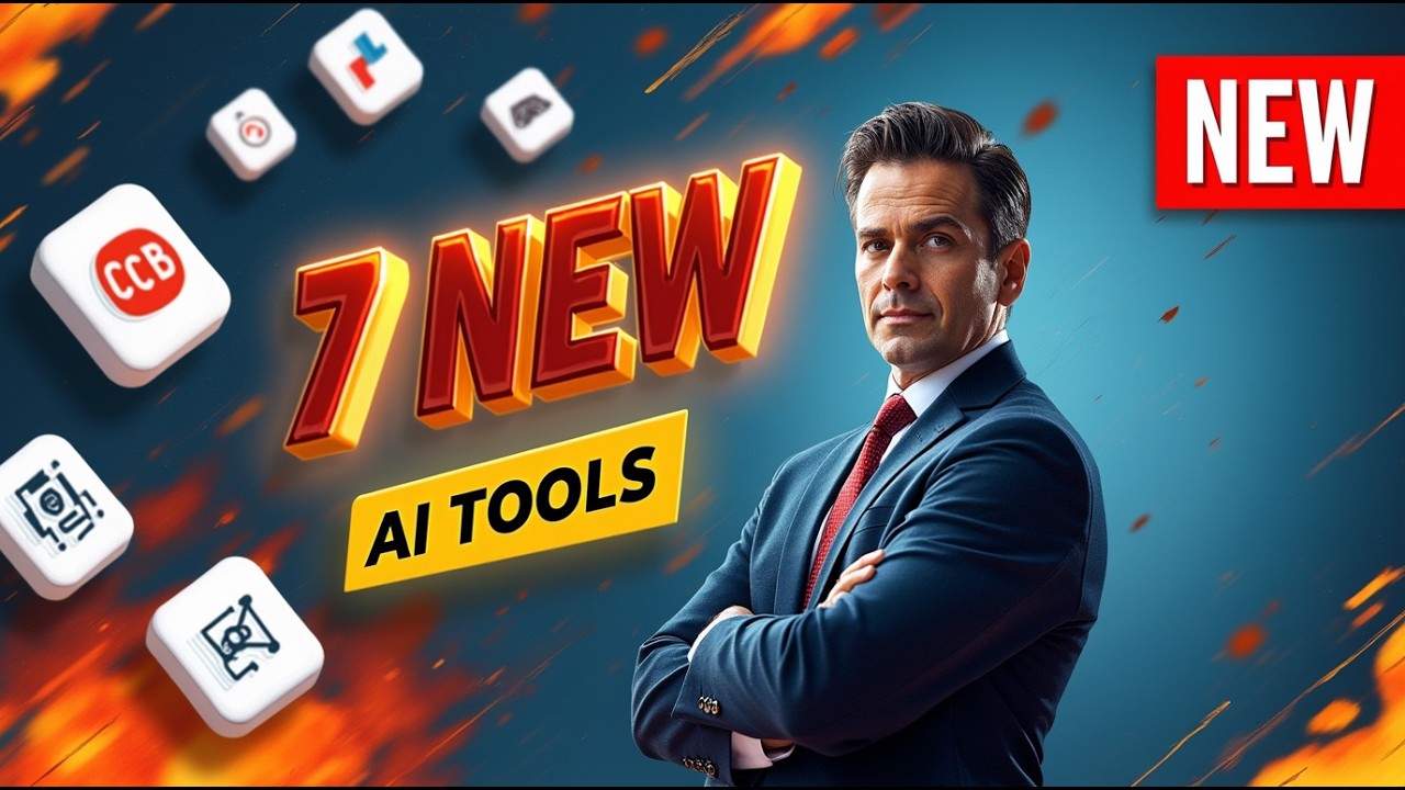 7 New AI Tools You Need to Try Right Now - YouTube