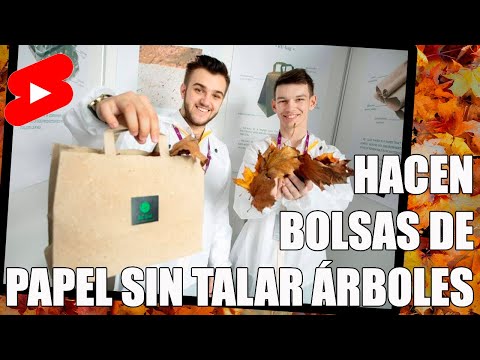 Bolsas hechas sin talar @releafpaperbags7875 #papel #arbol #hojas #medioambiente #ecoamigable?