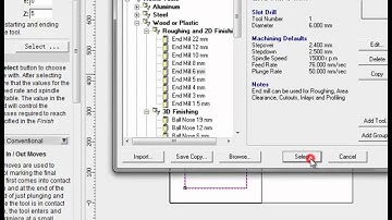 2D profiling tutorial, artcam tutorial