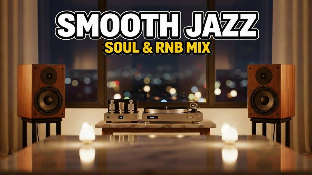 Relaxing Smooth Jazz & R&B 🎷 Modern Night Lounge