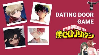 MY HERO ACADEMIA !!! Dating Door Game screenshot 4