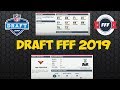 Franchise fff draft gogole land fait sa draft