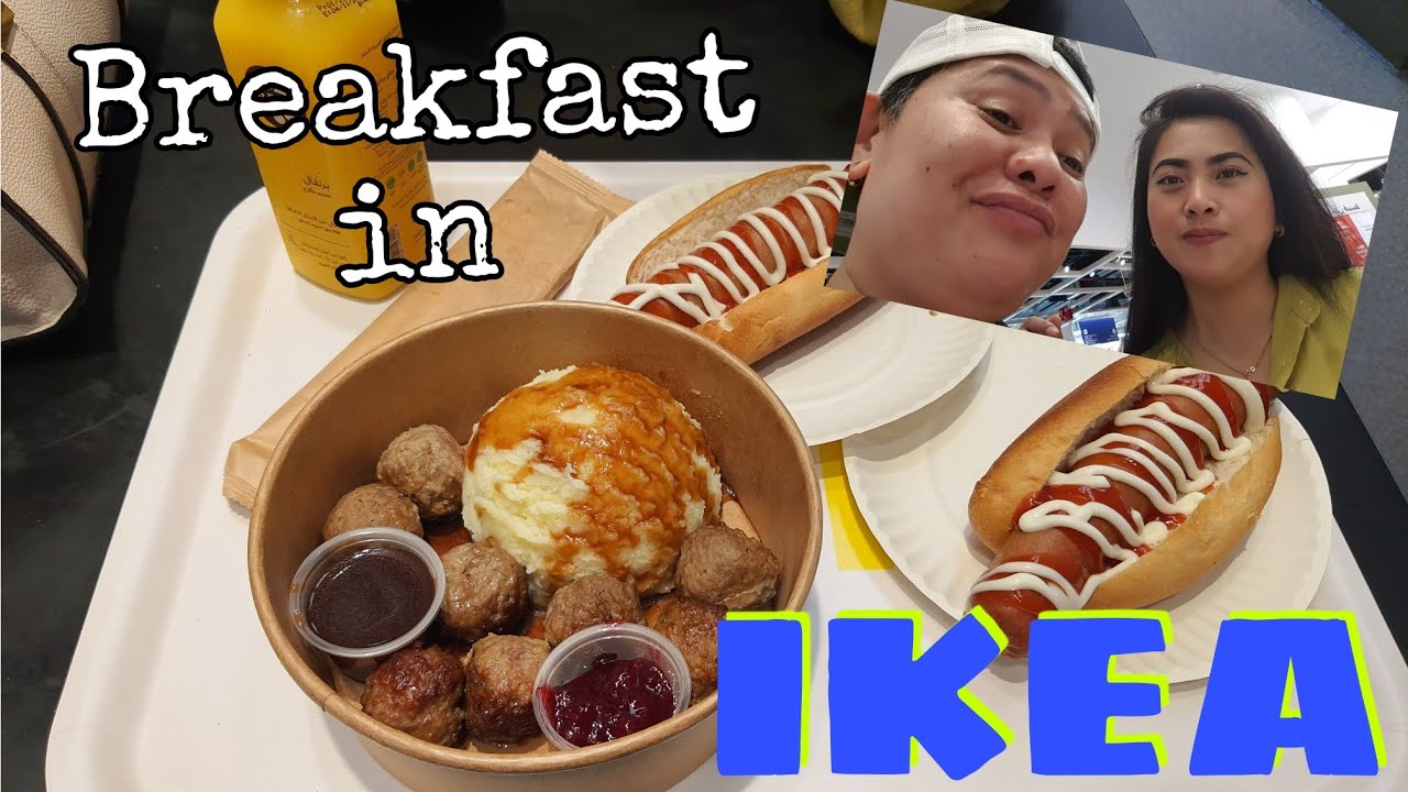 BREAKFAST IN IKEA