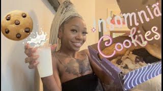 MUKBANG | ASMR • KIMSOMID EATS INSOMNIA COOKIES #MUKBANGS #MUKBANGER #TULSA