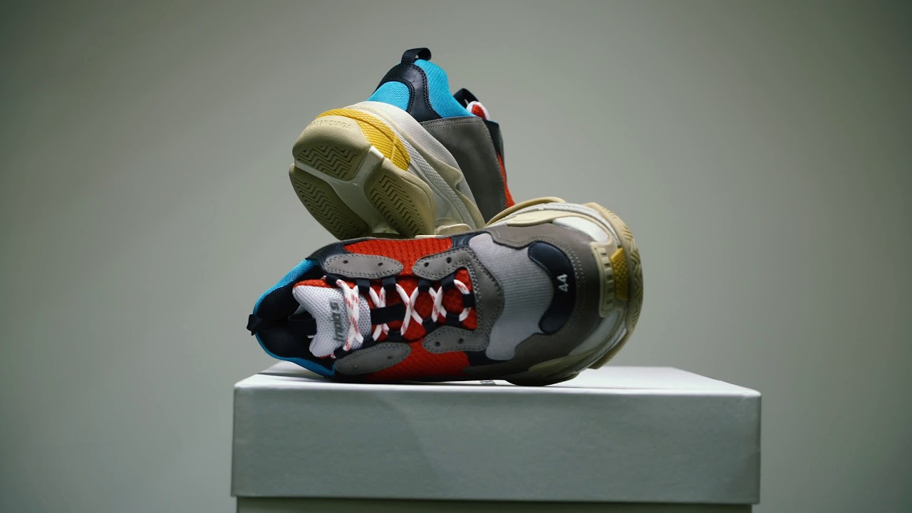 Unboxing the Balenciaga Triple S  edited by  Brian pengapenga