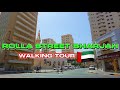 4k explore rolla street sharjah  morning walking tour