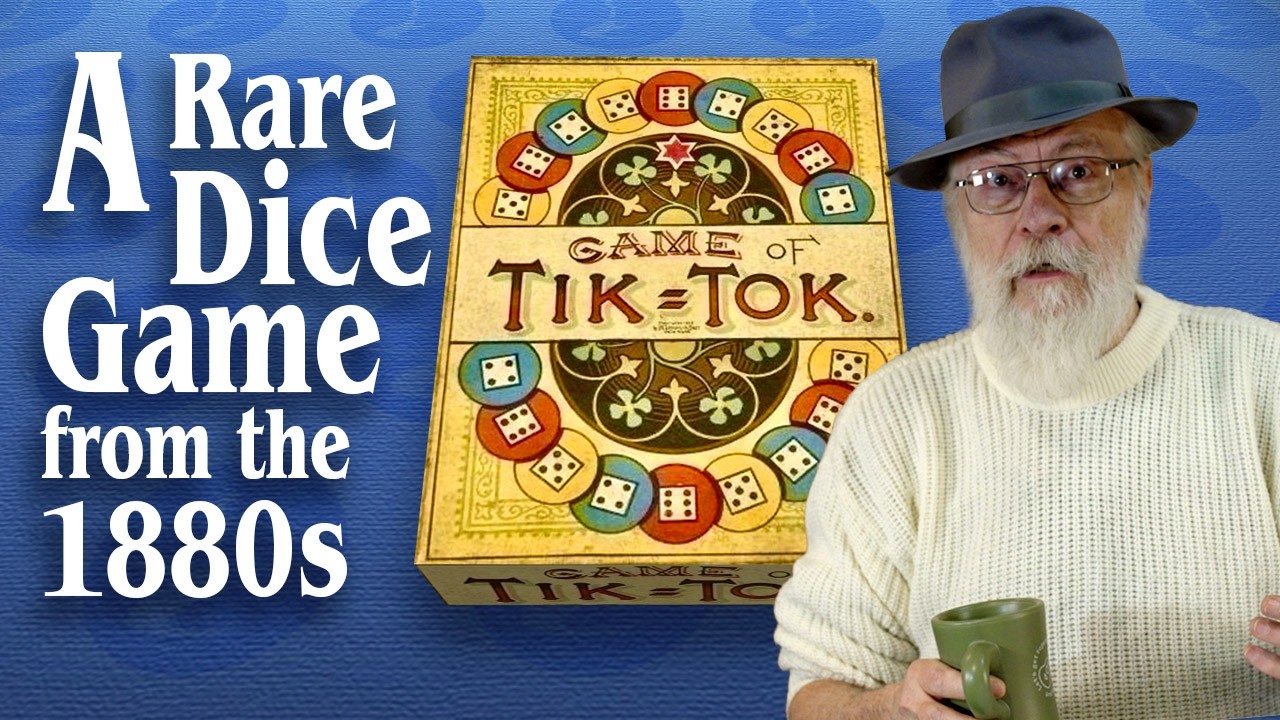 If you like games of chance, Tik-Tok is a rare McLoughlin Brothers