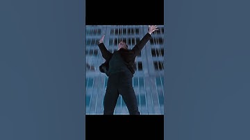 Neo jumping from the building [MATRIX 1999]