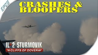 IL-2 Cliffs of Dover - Crashes & Bloopers (Team Fusion Mod multiplayer)
