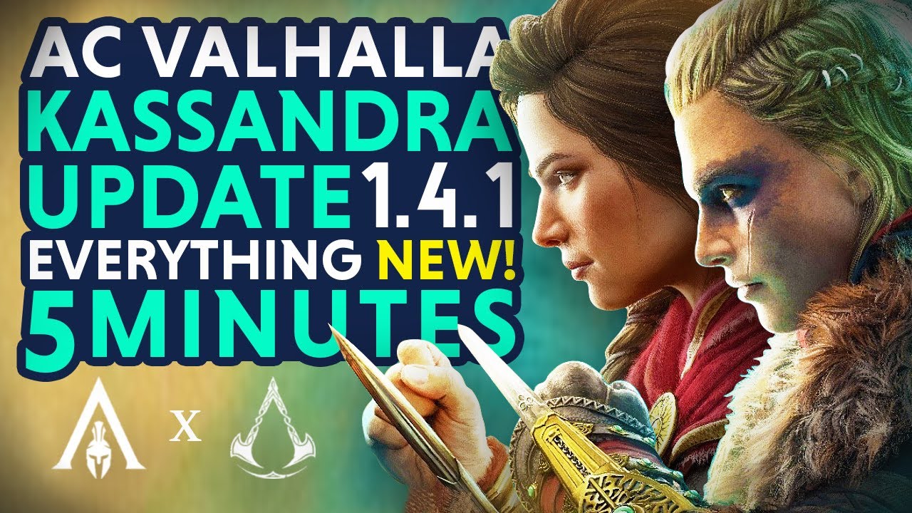 EVERYTHING NEW In BIG Kassandra Update 1.4.1 - Assassin's Creed Valhalla Update (AC Valhalla Update)