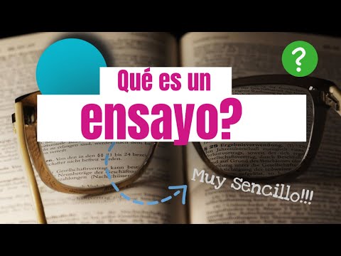 Video: ¿Qué es un ensayo literario?