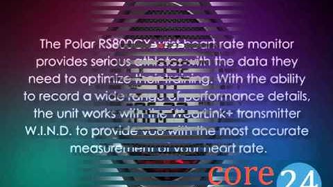 Polar RS800CX Heart Rate Monitor