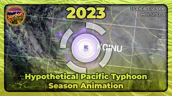 [FICTIONAL] 2023 Hypothetical Pacific Typhoon Season Animation