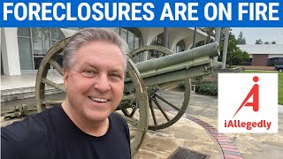 Foreclosures Are On Fire