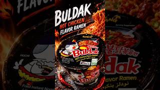 نودلز كوري رامن الاسود الحار🔥اندومي كوري حار #noodles #buldak #shorts