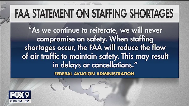 Federal government shutdown causing flight delays, cancellations