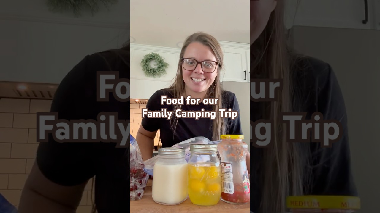Prep Food for Our Family Camping Trip Part 2 