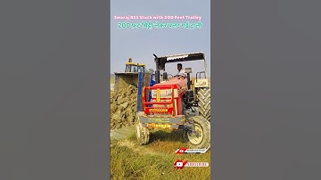 Live: Aaj trolley Palat gai JCB Rescued Swaraj 855  #viral #trending #farming #shorts #shortvideo