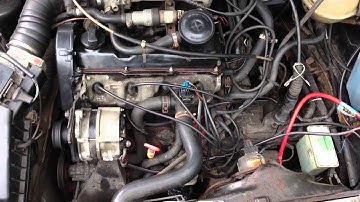 Engine idle VW Golf MK2 1.8 GTi 8v