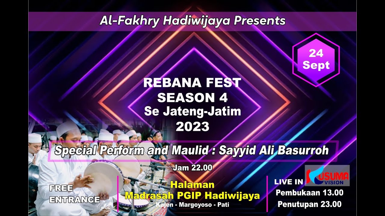 FESTIVAL REBANA HADIWIJAYA 4 - MADRASAH PGIP HADIWIJAYA 2023  || SESI - 2