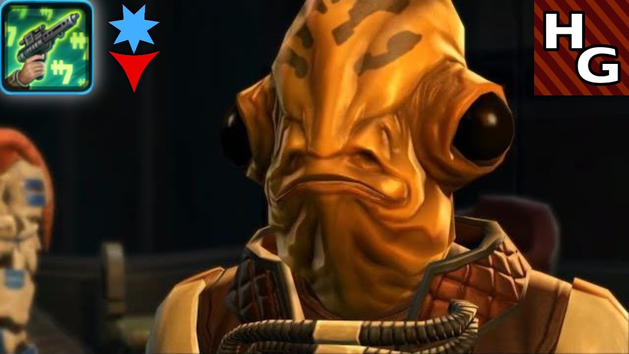 Guss Tuno SWTOR Smuggler [Male] Companion Story - YouTube
