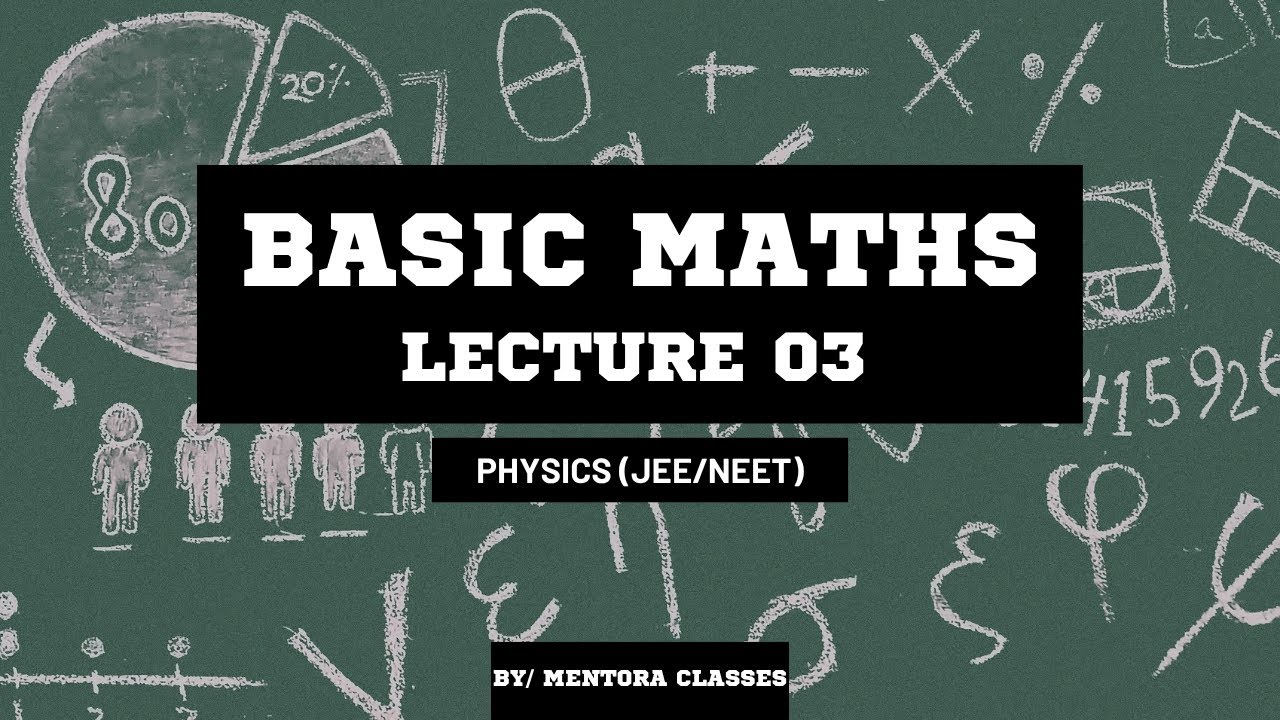 Basic Maths 03: Trigonometry | Standard Triangles & Important Questions ...