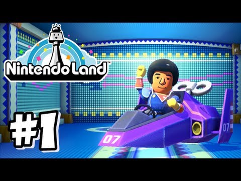 Nintendo Land Wii U Part 1 Captain Falcon S Twister Race Zelda Battle Quest Youtube