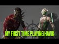 My First Time Playing Havik - Mortal Kombat 1