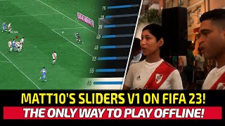 [TTB] TESTING OUT MATT10&#39;S SLIDERS V1 ON FIFA 23! - THE COPA LIBERTADORES FINAL!