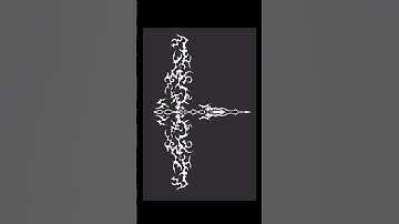 H009 | Vertical Symmetry Pattern #digitaldrawing #procreatedigitalart   #procreate