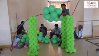 See how the Dinosaurs \& Giraffes are made with Balloons!!