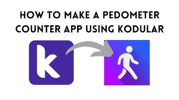 How To Make Pedometer App Using Kodular | Walking Steps Counter | Kodular | CrazYaar