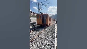 Rail grinding operations.