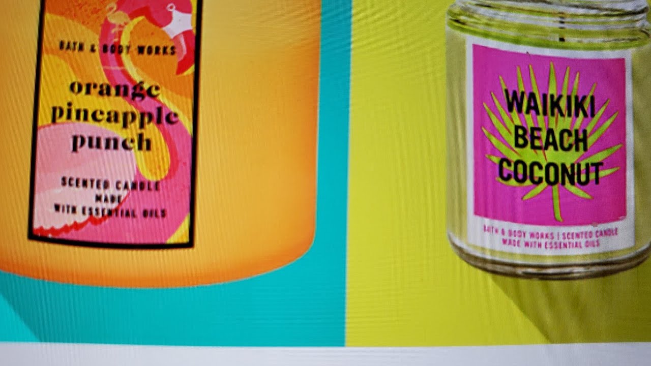 Bath and body works buy 2 and get 2 free candles. online and in stores
