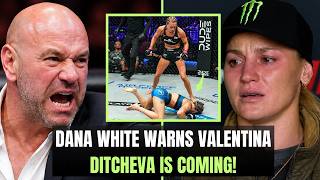 Dana White WARNS Valentina Shevchenko — Dakota Ditcheva Is COMING!