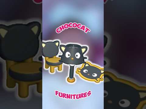 How to get the brand new CHOCOCAT FURNITURE ?⁠ #hkia #hellokittyislandadventure