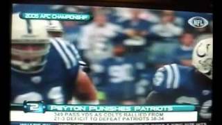 Peyton Manning Top 10 Career Moments