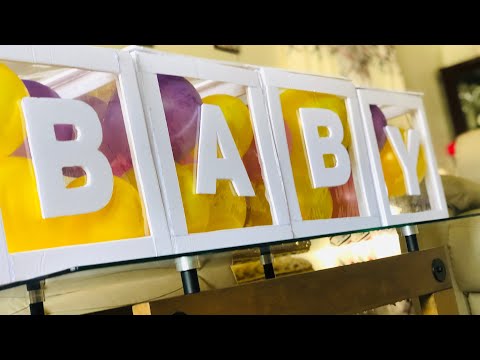 DIY Baby Blocks for Baby Shower or Just for Fun! - Trendovy
