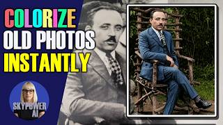Restore & Colorize Old Photos Free - Reve & ChatGPT tutorial