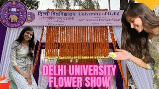 Delhi University Annual Flower Show 2024 दिल्ली विश्वविद्यालय वार्षिक पुष्प शो 2024 #delhiuniversity