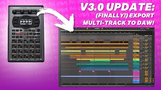 SP404MKII 3.0 update: exporting multitracks/stems for mixing into your DAW! (full walkthrough)