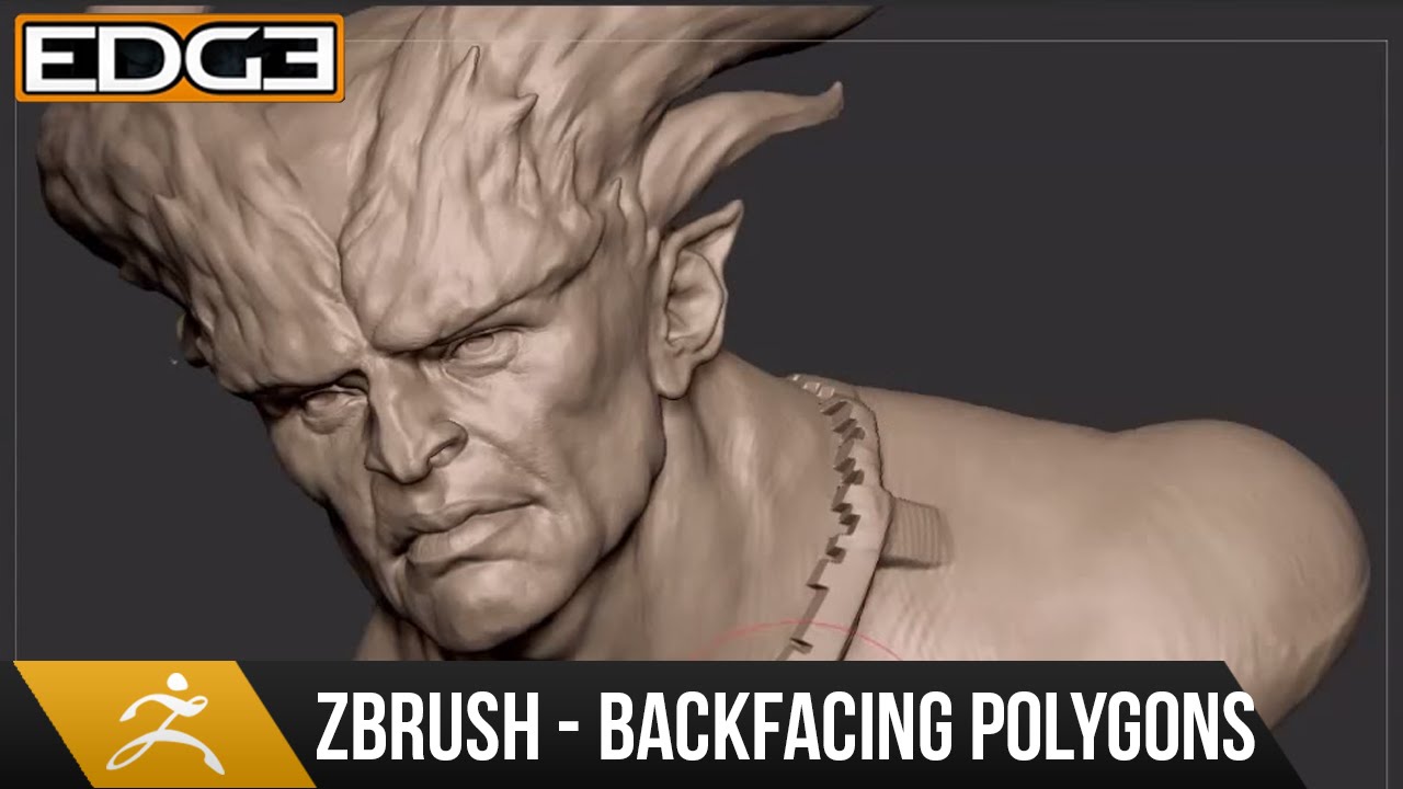 zbrush back face masdking