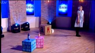 Matilda the Musical performance on ITV's This Morning