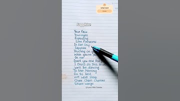 Thumbnail of Ed Sheeran - Sapphire (Lyrics) ft. Arijit Singh