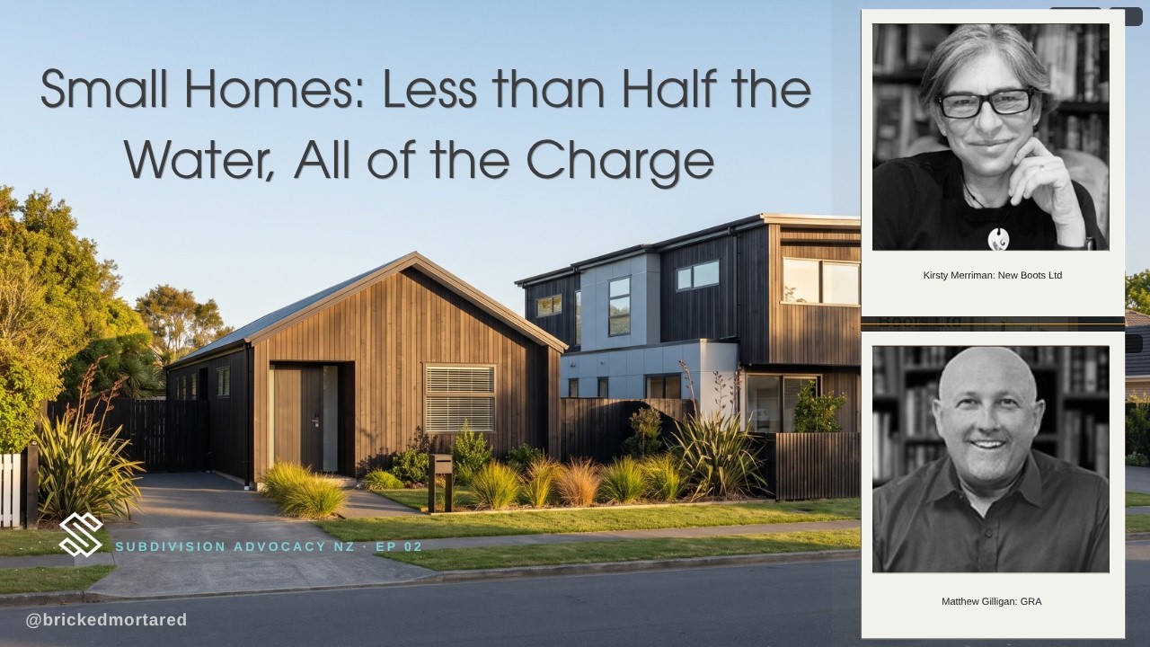 Small homes subsidise large homes for water connections